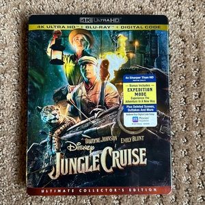 Disney’s Jungle Cruise 4K Ultra HD Blu-Ray DVD